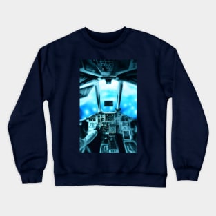 Cockpit view Crewneck Sweatshirt